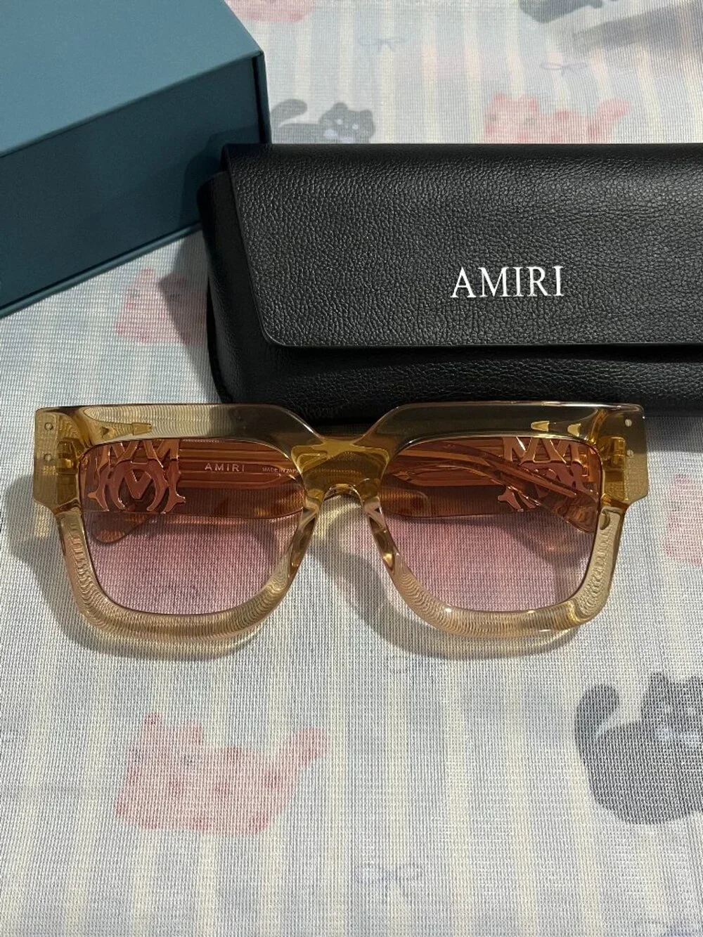 AMIRI Jumbo MA Square Sunglasses